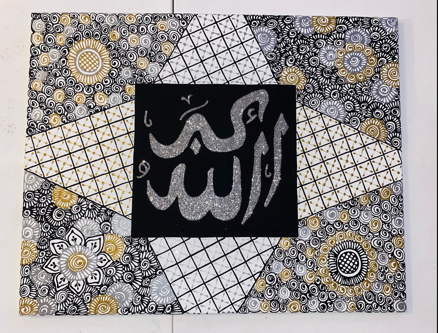 Custom Allahu Akhbar Canvas (Allah is the greatest )