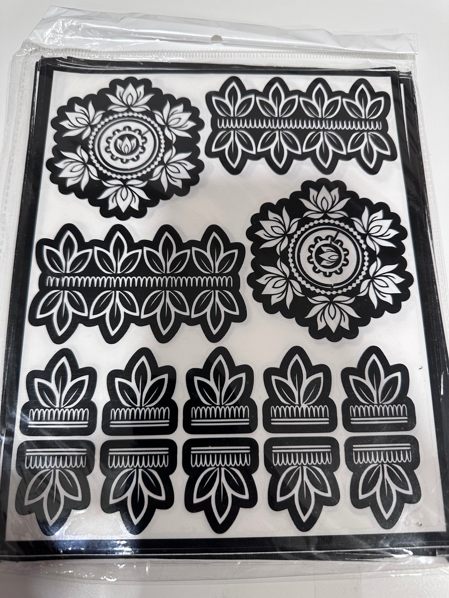 Stencils for Jagua OR Henna *BOTH HAND DESIGN*