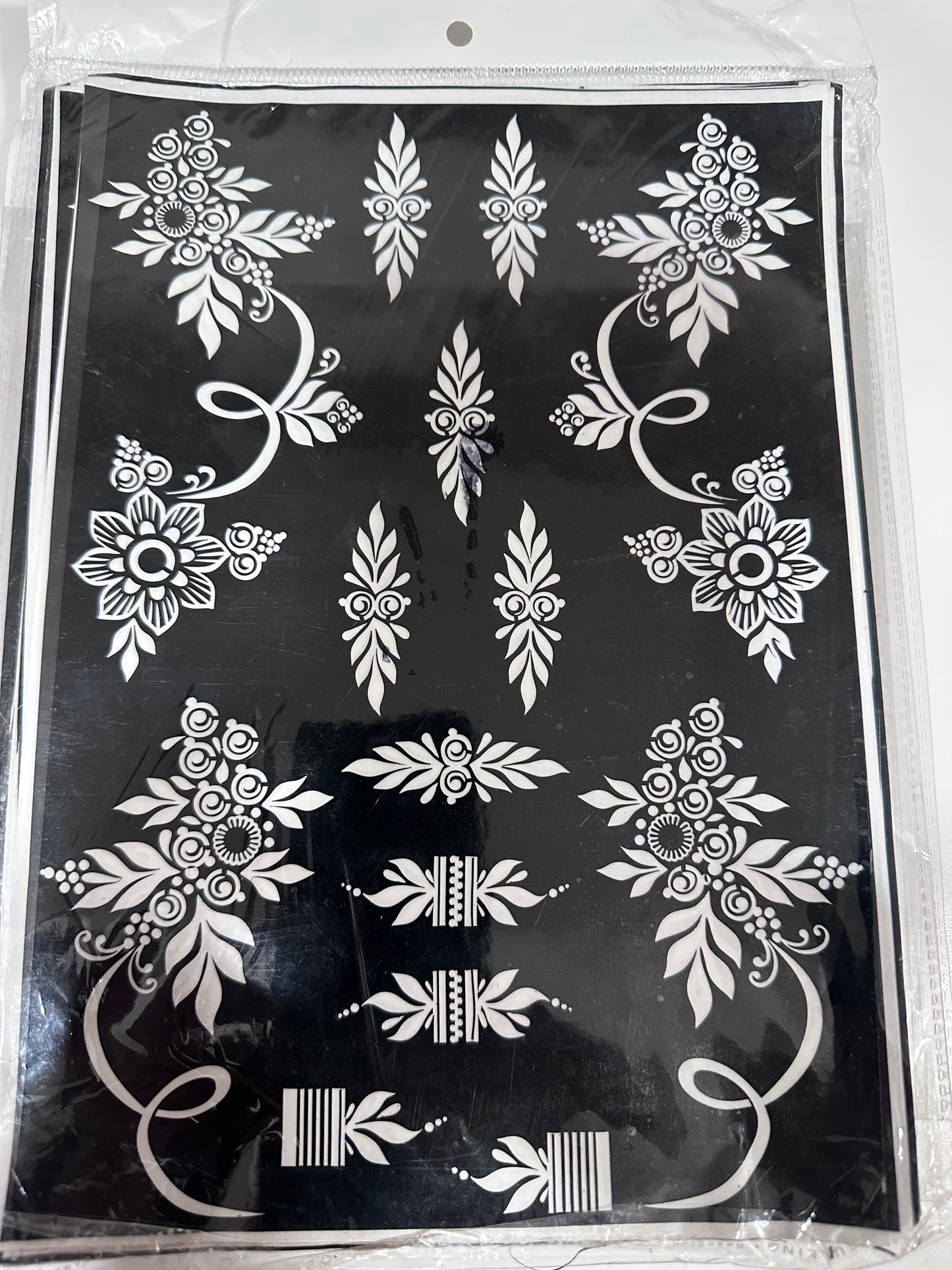 Stencils for Jagua OR Henna *BOTH HAND DESIGN*