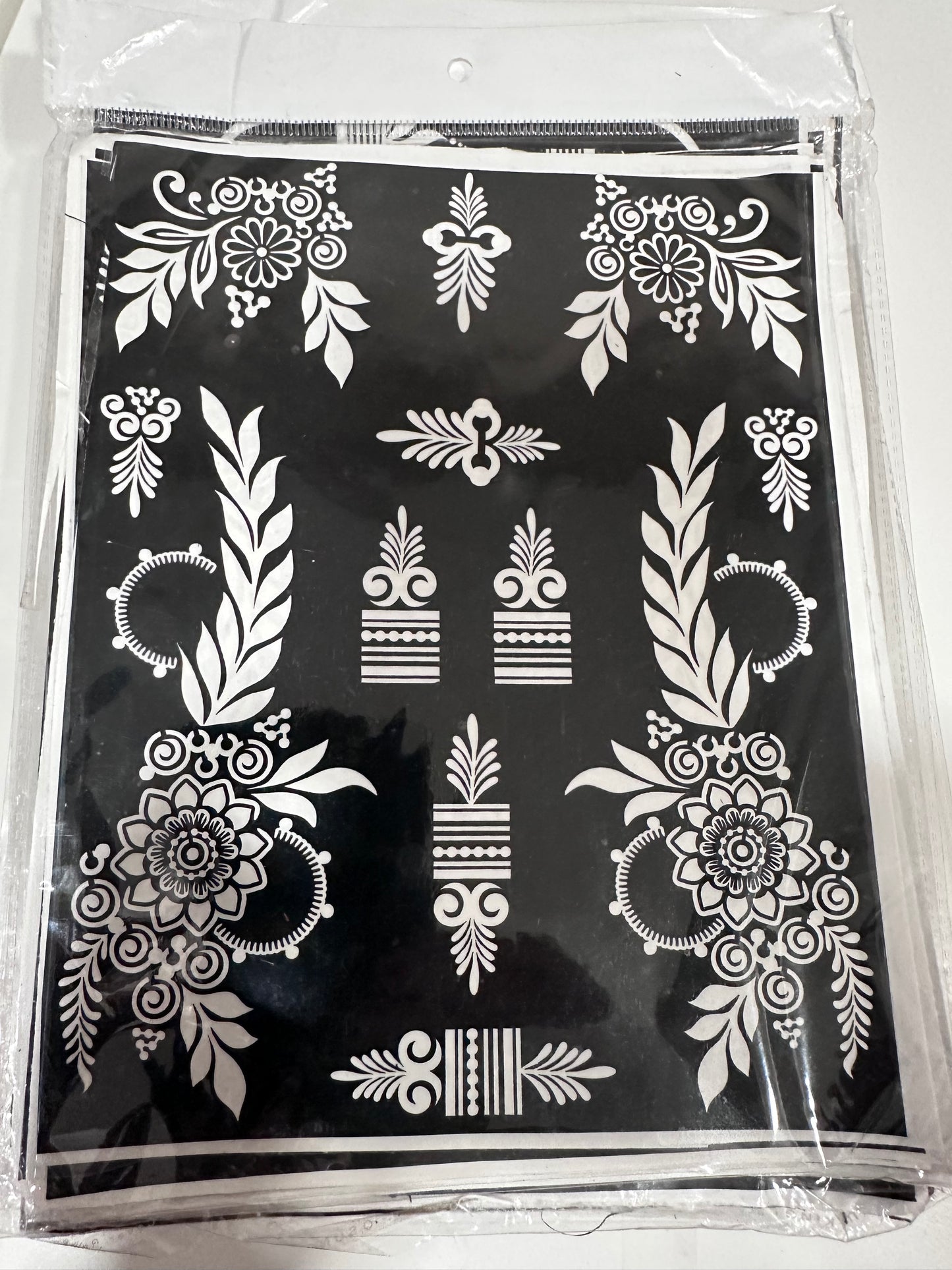 Stencils for Jagua OR Henna *BOTH HAND DESIGN*