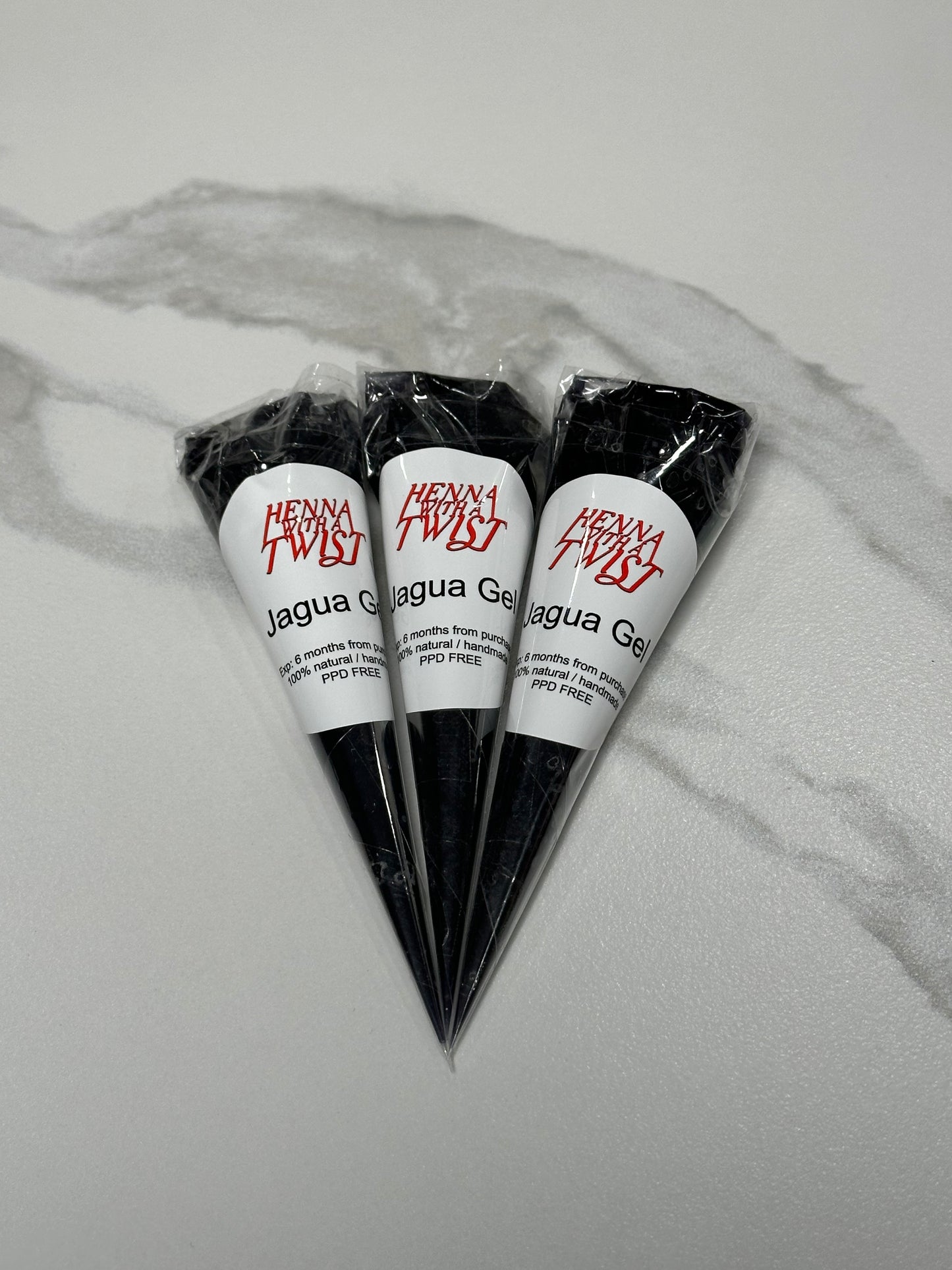 Jagua Gel Cones set of 3