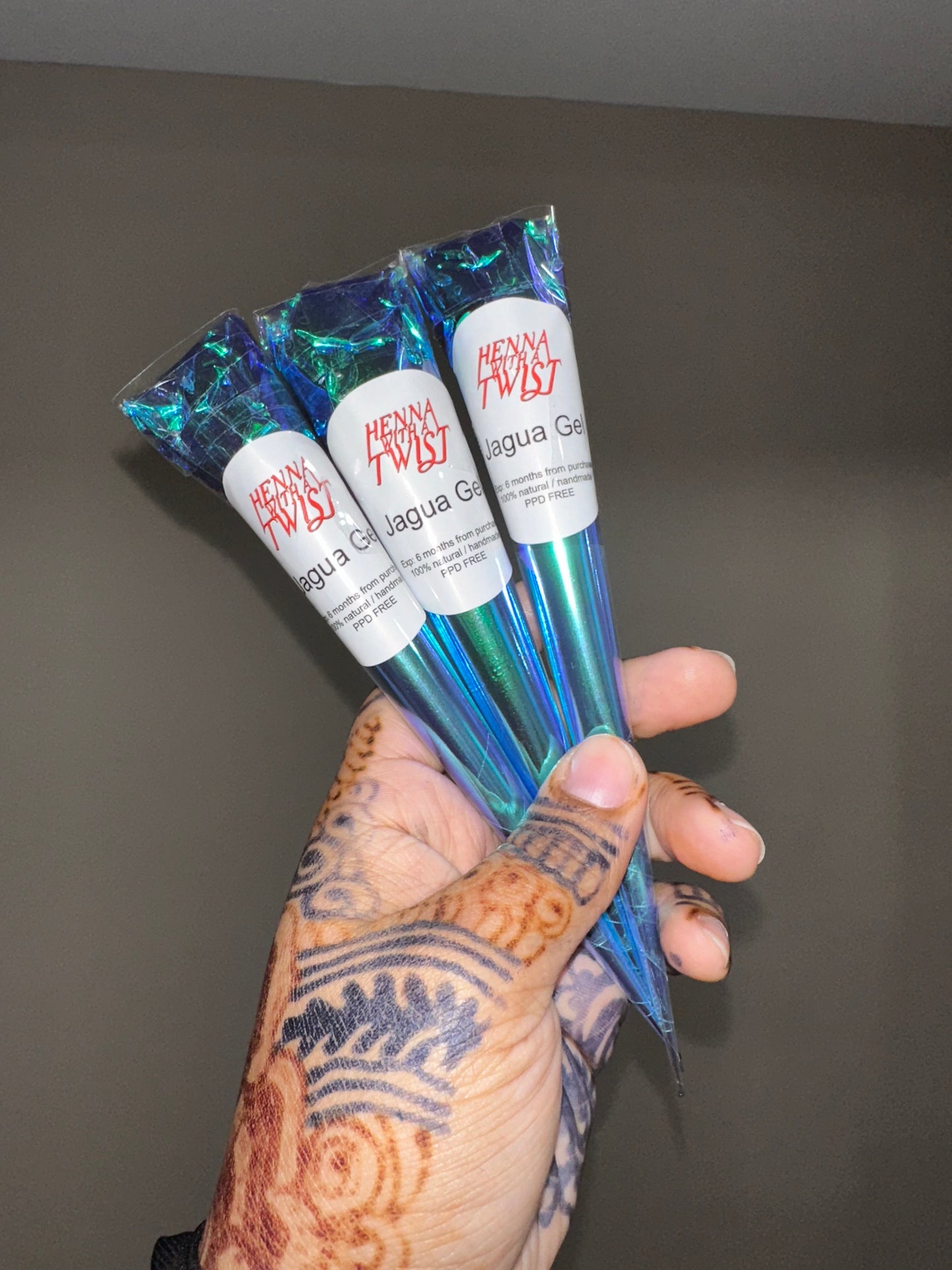 Jagua Gel Cones set of 3